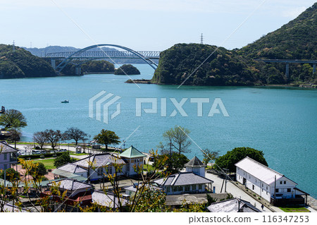 甘城大橋和三隅西港 116347253