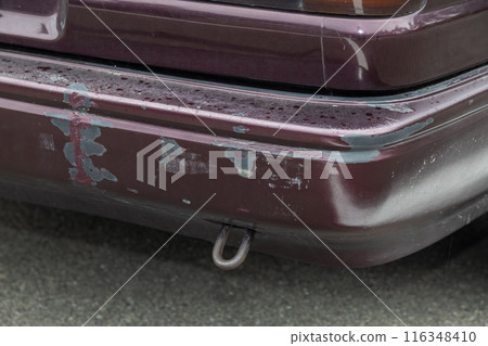 Car body deterioration and rust, dents Car body deterioration and rust, dents 116348410