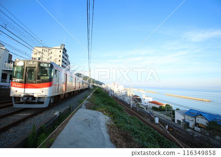 [山陽電鐵] 6000系列直達快車及瀨戶內海（山陽電鐵本線：瀧茶屋站） 116349858