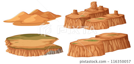 Desert and Plateau Landscapes Desert and Plateau Landscapes 116350057