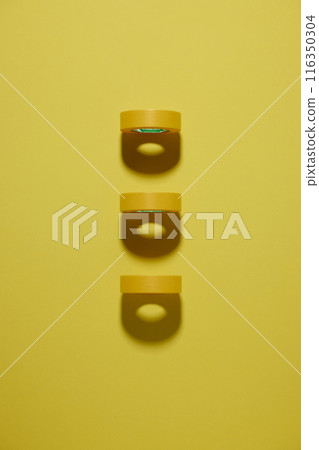 3 yellow masking tapes 3 yellow masking tapes 116350304