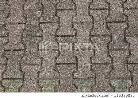 Interlocking block material image 116350853