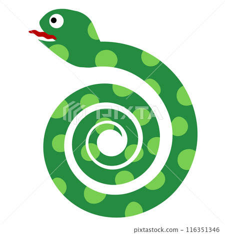 Snake New Year's card cute background Snake New Year's card cute background 116351346