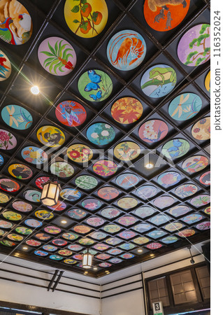 Nankai Electric Railway "Gokurakubashi Station" Ceiling Scroll of the Beginning Nankai Electric Railway "Gokurakubashi Station" Ceiling Scroll of the Beginning 116352024