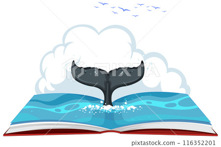 Whale Tale Emerging from Book 116352201