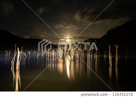 Moonlit Ochiai Dam Moonlit Ochiai Dam 116352278