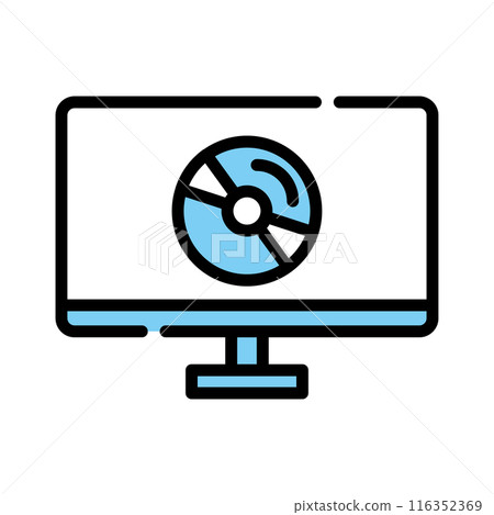 CD storage video computer 116352369