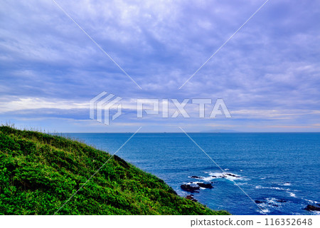 Scenery of the Jogashima coast on the Miura Peninsula Scenery of the Jogashima coast on the Miura Peninsula 116352648