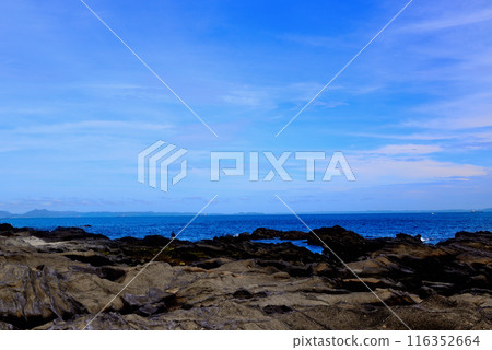 三浦半島城島海岸的風景 三浦半島城島海岸的風景 116352664