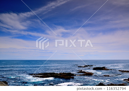 Scenery of the Jogashima coast on the Miura Peninsula 116352794