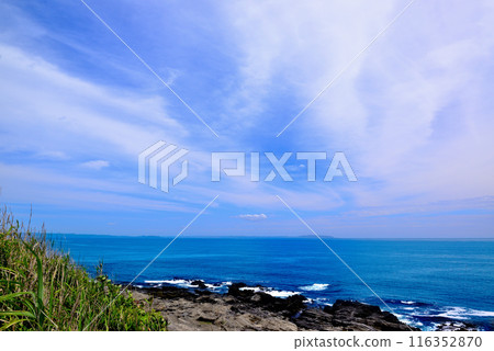 Scenery of the Jogashima coast on the Miura Peninsula Scenery of the Jogashima coast on the Miura Peninsula 116352870