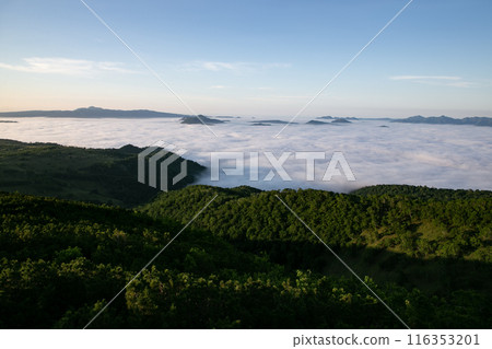 Spectacular scenery from Mount Mokoto Observatory 116353201