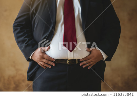 商人與突出的肚子 商人與突出的肚子 116353841