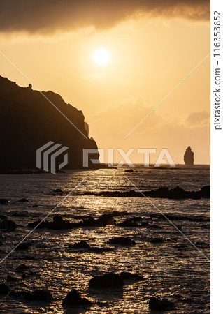 Spectacular sunset at Cape Kamui Spectacular sunset at Cape Kamui 116353852