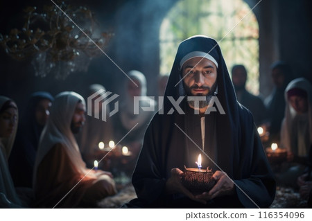 Sacred beginnings: islamic new year muharram - marking the start of the islamic lunar calendar with reflection, renewal, and spiritual devotion among muslim communities worldwide. 116354096