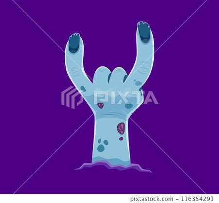 Halloween font letter Y as scary zombie hand in grave, vector cartoon alphabet type. Halloween font or kids spooky ABC letter Y in shape of undead monster zombie hand from cemetery for horror typeface Halloween font letter Y as scary zombie hand in grave, vector cartoon alphabet type. Halloween font or kids spooky ABC letter Y in shape of undead monster zombie hand from cemetery for horror typeface 116354291