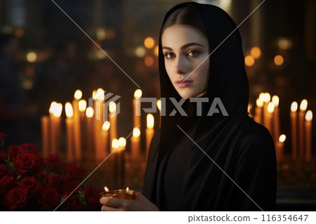 Muharram observance: islamic new year - honoring the significance of the islamic new year with prayers, remembrance, and acts of charity, symbolizing a fresh start and spiritual growth. 116354647