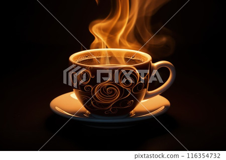 Coffee. aroma-filled mornings with a cup of rich brew: indulging in the comforting warmth, flavor, and culture of coffee, an essential daily ritual for enthusiasts worldwide. Coffee. aroma-filled mornings with a cup of rich brew: indulging in the comforting warmth, flavor, and culture of coffee, an essential daily ritual for enthusiasts worldwide. 116354732