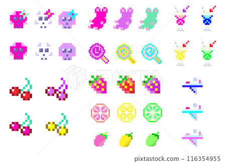 卡哇伊像素藝術 02 116354955