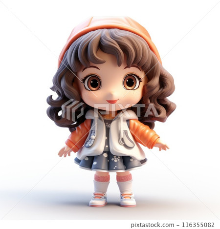 The timeless doll isolate on a white background : a beloved toy and keepsake, representing innocence and creativity, capturing the essence of tradition and the magic of play The timeless doll isolate on a white background : a beloved toy and keepsake, representing innocence and creativity, capturing the essence of tradition and the magic of play 116355082
