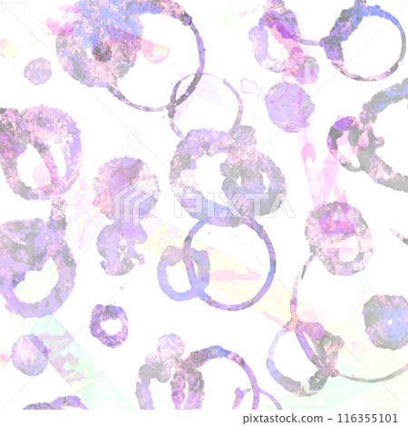 Purple hand drawn watercolor texture background with circles Purple hand drawn watercolor texture background with circles 116355101