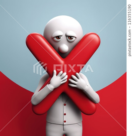 Banning entry: a 3d prohibition concept with a red x sign, a virtual warning symbolizing restricted access for banners and websites, ensuring digital safety and control in a visually impactful design Banning entry: a 3d prohibition concept with a red x sign, a virtual warning symbolizing restricted access for banners and websites, ensuring digital safety and control in a visually impactful design 116355190