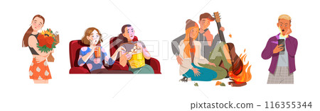 People Character Express Different Face Emotion Vector Set People Character Express Different Face Emotion Vector Set 116355344