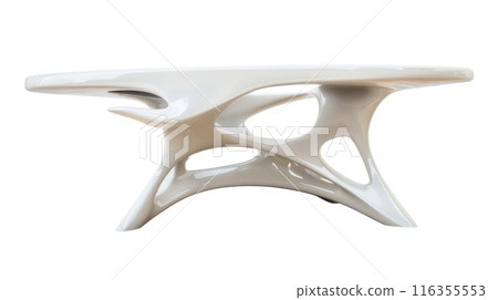 Innovative furniture concept - showcasing a creative table design model that blends functionality with artistic flair, pushing the boundaries of modern interior aesthetics. Innovative furniture concept - showcasing a creative table design model that blends functionality with artistic flair, pushing the boundaries of modern interior aesthetics. 116355553