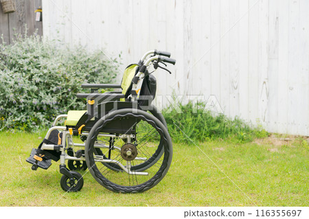 花園裡的無人輪椅 花園裡的無人輪椅 116355697