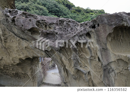 Kumano Shichiri Mihama Onigajo Lion Rock 116356582