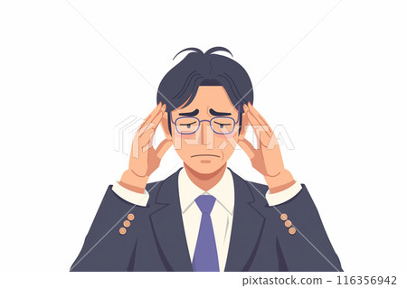 商人抱著他的頭 116356942