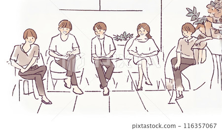 Family / Illustration material 116357067