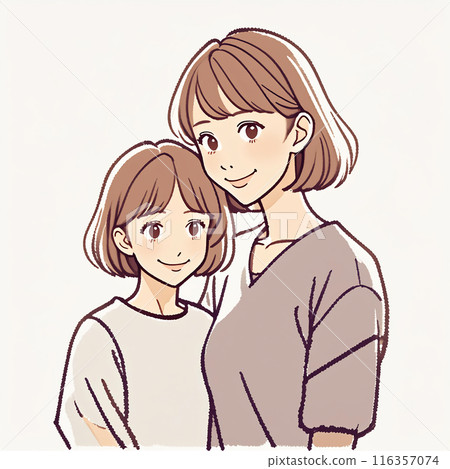 Family / Illustration material 116357074