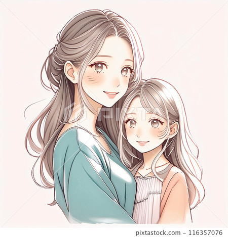 Family / Illustration material 116357076