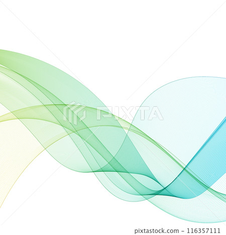 Blue wave. Decorative element for design. background. eps 10 116357111