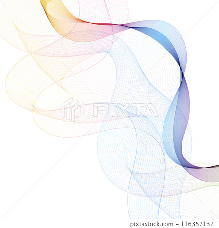 colorful abstract wave. layout for presentation. eps 10 colorful abstract wave. layout for presentation. eps 10 116357132