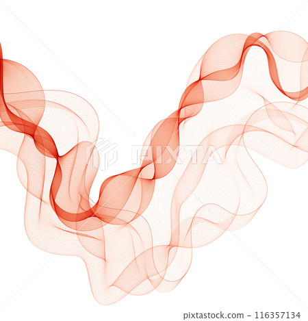 red wave. abstract illustration. graphics. eps 10 red wave. abstract illustration. graphics. eps 10 116357134