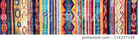 Traditional Peruvian native design pattern 116357149