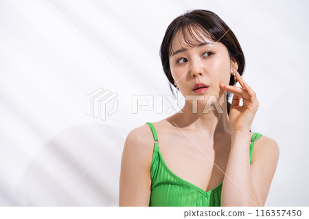 年輕女性的美麗 年輕女性的美麗 116357450