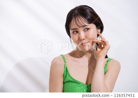 年輕女性的美麗 年輕女性的美麗 116357451