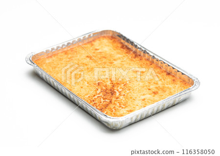 Quesada pasiega typical sweet dessert from Cantabria isolated on balcony background 116358050