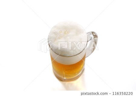 Well-chilled draft beer Well-chilled draft beer 116358220