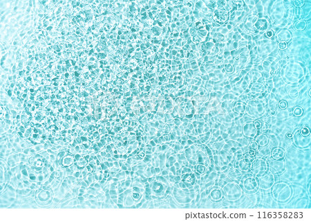 Water surface is adorned with an array of water droplets, creating dynamic and refreshing visual effect. Droplets catch the light beautifully, forming intricate textures that evoke a sense of purity. Water surface is adorned with an array of water droplets, creating dynamic and refreshing visual effect. Droplets catch the light beautifully, forming intricate textures that evoke a sense of purity. 116358283