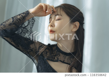 女性時尚肖像 116358642