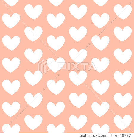 Vector seamless pattern of groovy hearts Vector seamless pattern of groovy hearts 116358757