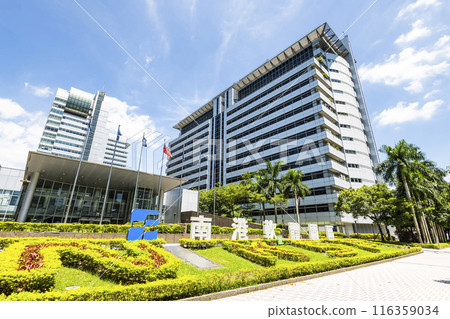 View of the modeView of the modern metropolis building in Nangang Software Park Area (Phase III) in Taipei, Taiwan.rn metropolis building in Nangang Software Park Area (Phase III) in Taipei, Taiwan. 116359034