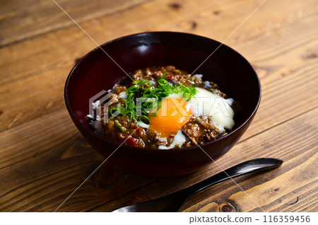 Mabo Eggukuro on rice 116359456