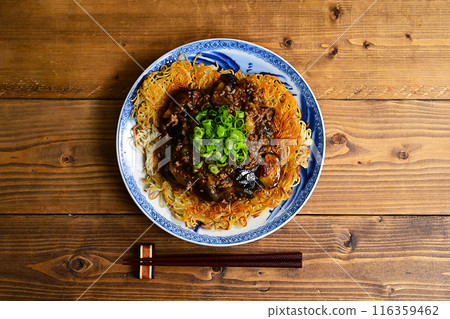 麻浦茄子炒麵 麻浦茄子炒麵 116359462