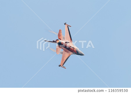 荷蘭空軍 F-16AM 展示隊飛行 116359530