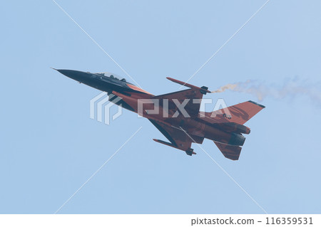 荷蘭空軍 F-16AM 展示隊飛行 116359531